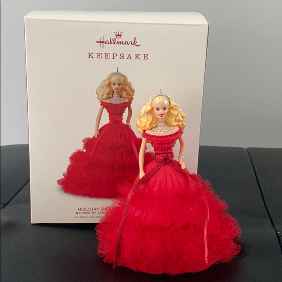 hallmark holiday barbie ornament 2018